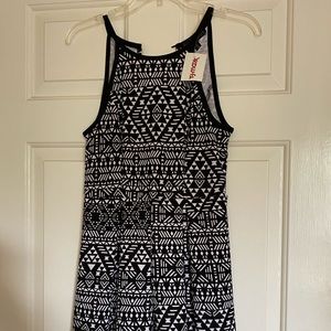 Black & White Romper